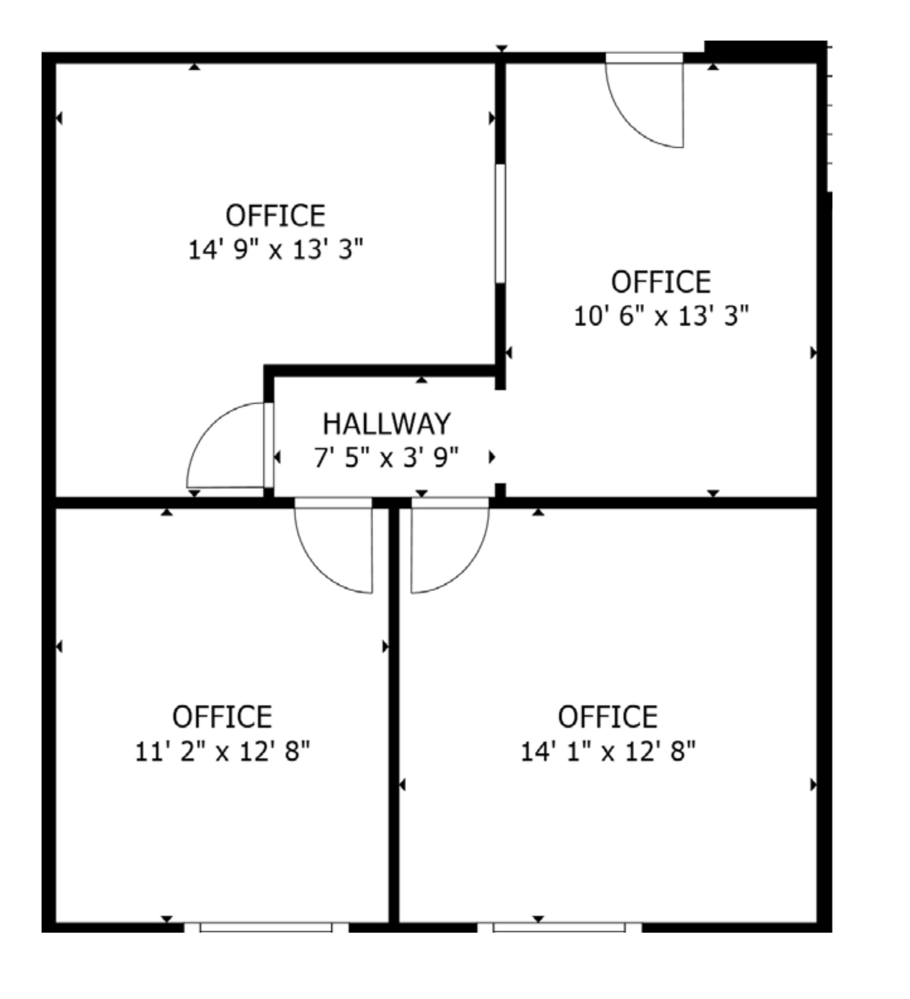 633 S 4th St, Las Vegas, NV for lease Floor Plan- Image 1 of 2
