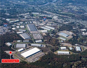 105 Technology Dr, Jenkins Township, PA - aerial  map view