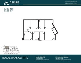 11490 Westheimer Rd, Houston, TX for lease Floor Plan- Image 1 of 1