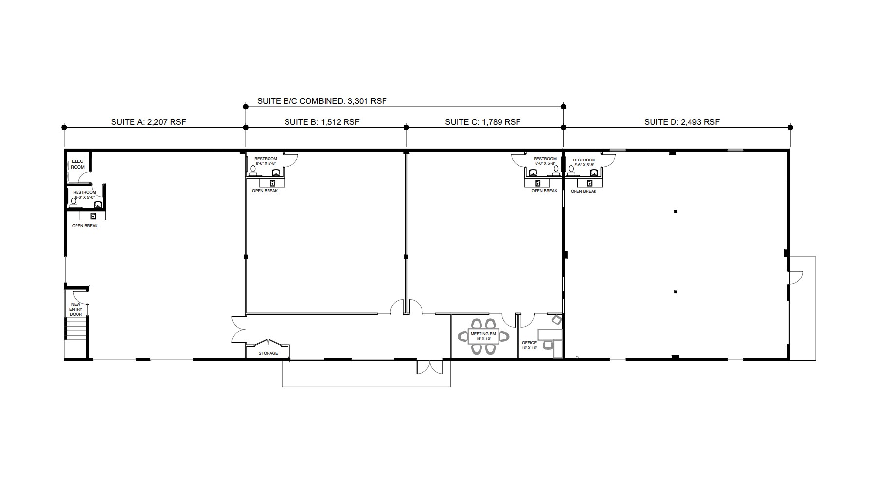 4746 Memphis St, Dallas, TX for lease Floor Plan- Image 1 of 1