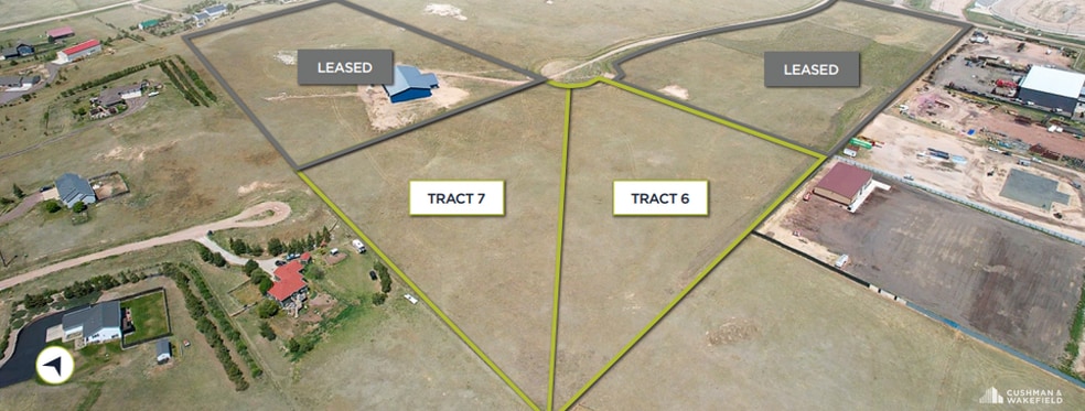 Land in Cheyenne, WY for lease - Site Plan - Image 1 of 1