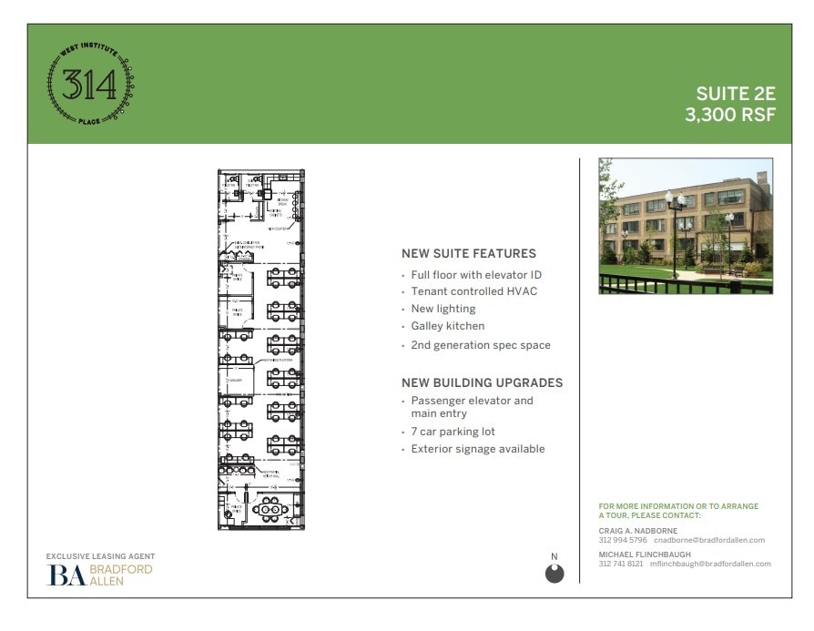 314 W Institute Pl, Chicago, IL for lease Floor Plan- Image 1 of 6