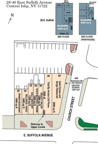 More details for 28-40 E Suffolk Ave, Central Islip, NY - Office for Lease