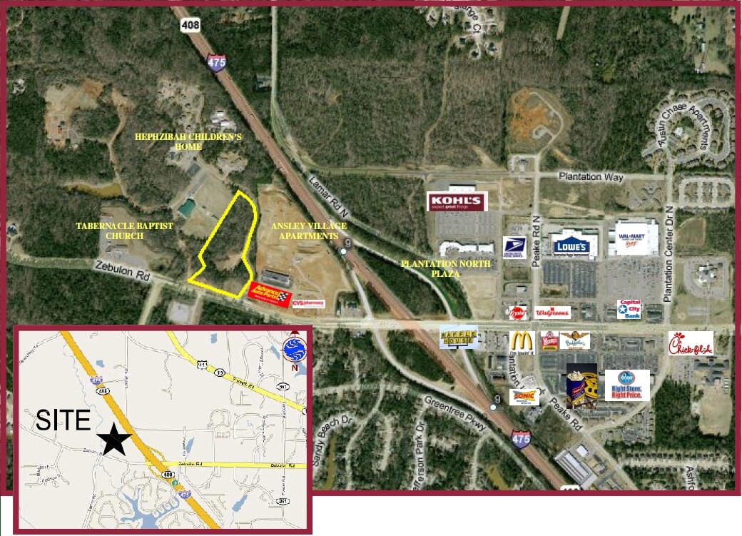 6601 Zebulon Rd, Macon, GA for sale Primary Photo- Image 1 of 1