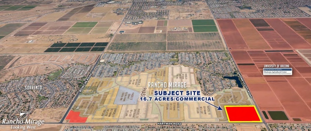 SW Honeycutt Rd & Hartman Rd, Maricopa, AZ for sale Primary Photo- Image 1 of 6