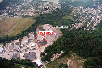 601 W Pike St, Canonsburg, PA - aerial  map view