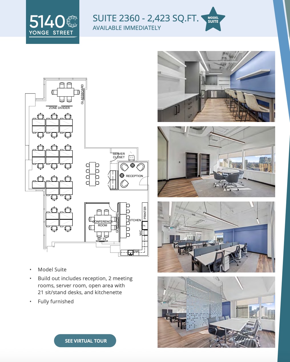 5140-5160 Yonge St, Toronto, ON for lease Floor Plan- Image 1 of 1