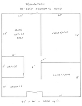 2250 Boundary Rd, Burnaby, BC for lease Floor Plan- Image 1 of 1