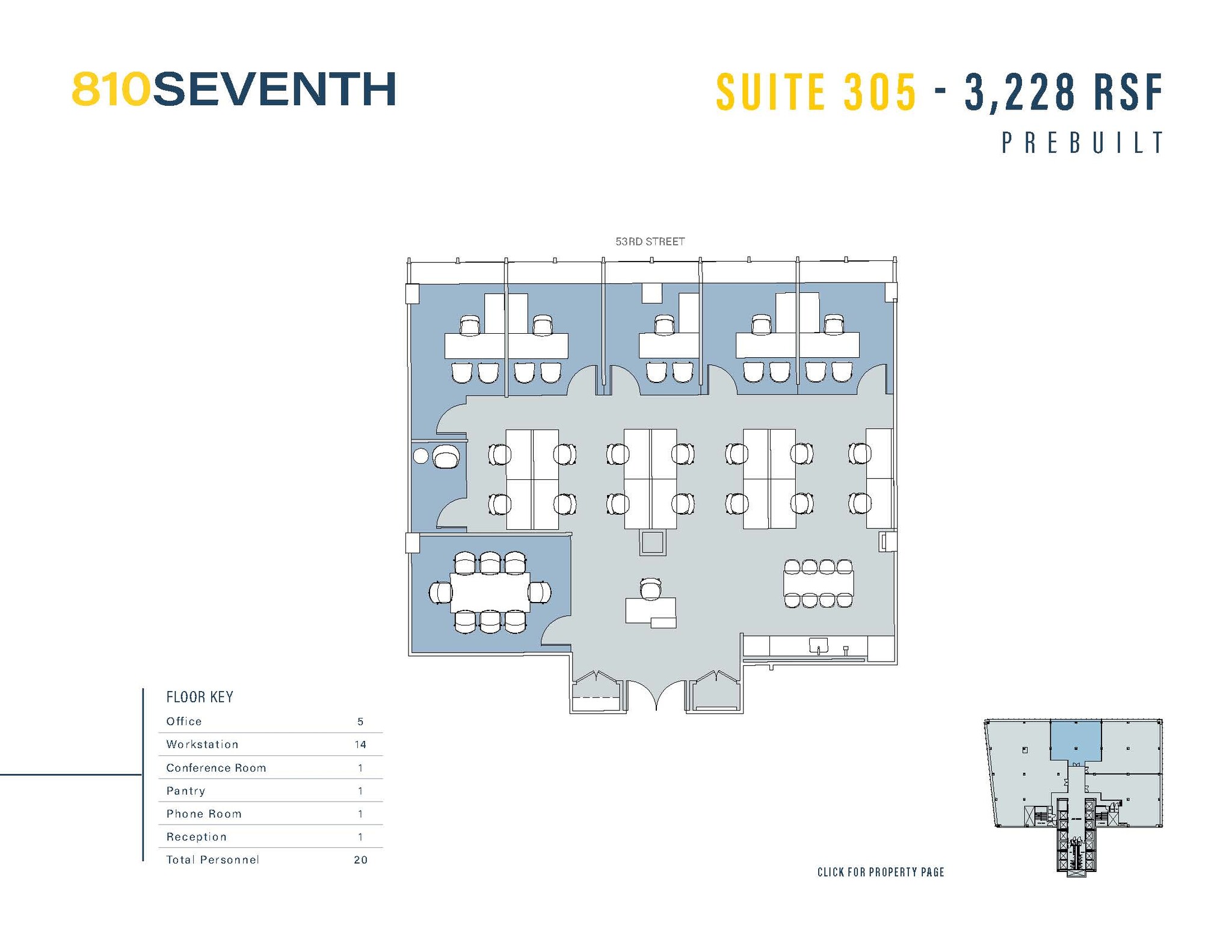 810 Seventh Ave, New York, NY for lease Floor Plan- Image 1 of 1