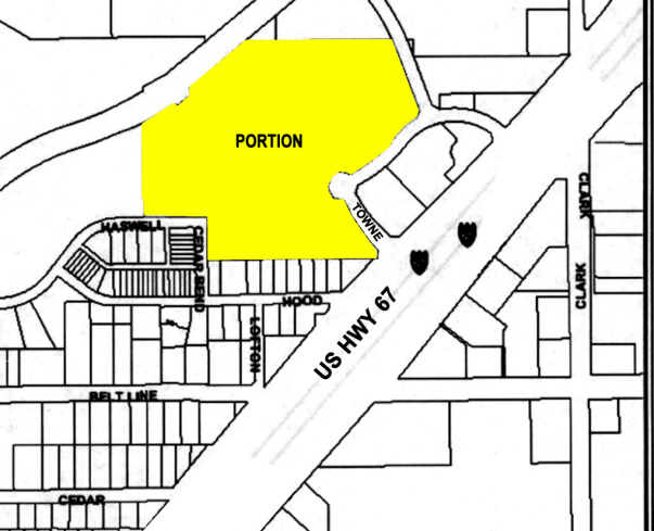 213 N Highway 67, Cedar Hill, TX for lease - Plat Map - Image 2 of 14