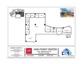 12225 Greenville Ave, Dallas, TX for lease Floor Plan- Image 1 of 2