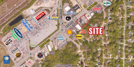 7444 Mentor Ave, Mentor, OH - AERIAL map view - Image1