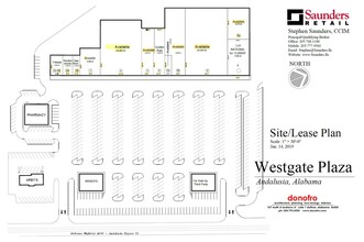 600 Westgate Plz, Andalusia, AL for lease Site Plan- Image 1 of 1