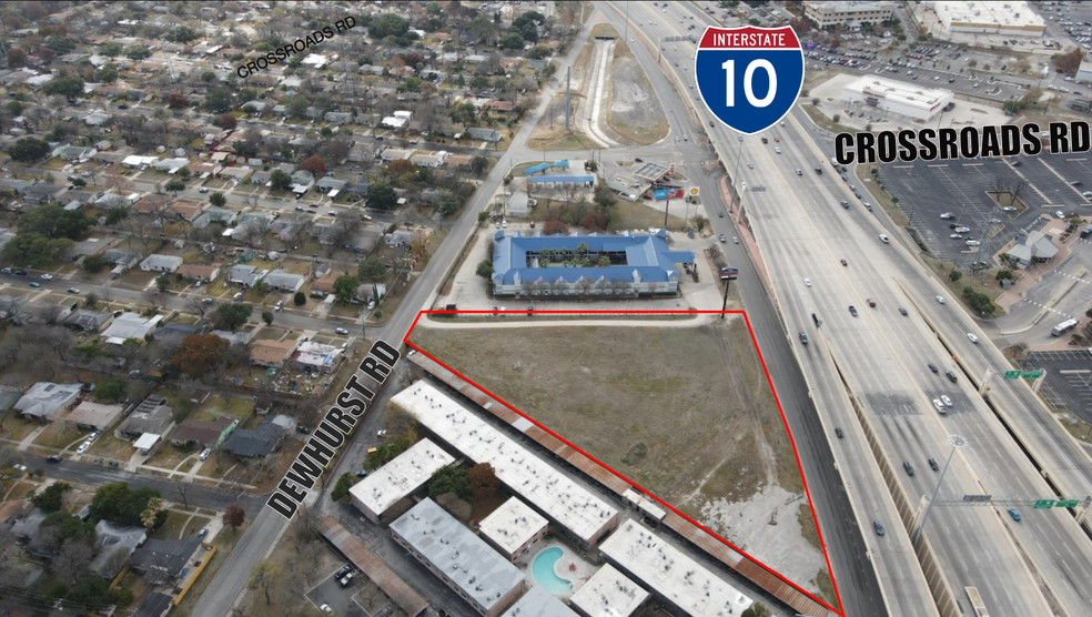 2.6 acres on IH-10 w, San Antonio, TX for sale - Aerial - Image 2 of 3