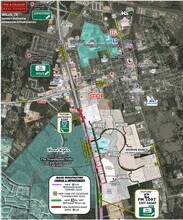 I-45 & FM 1097, Willis, TX - AERIAL  map view