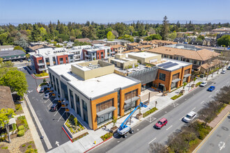 1540 El Camino Real, Menlo Park, CA - aerial  map view