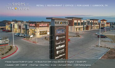 11417 Slide Rd, Lubbock, TX 79424 - The Shops at 114 Slide | LoopNet