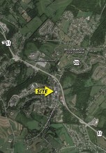 1727 Rostraver Rd, Belle Vernon, PA - aerial  map view