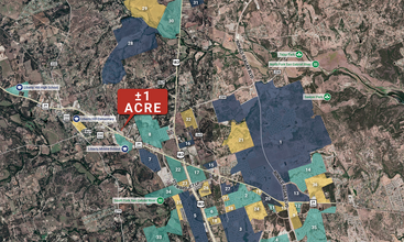 123 Bailey, Liberty Hill, TX - AERIAL map view