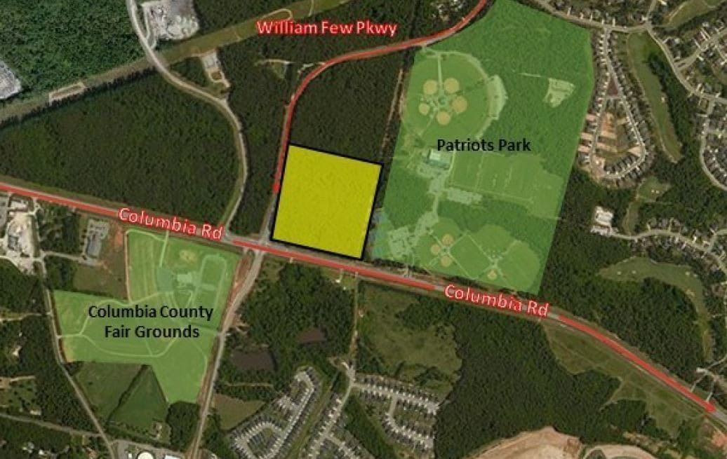 2207 William Few Pkwy, Evans, GA for sale Aerial- Image 1 of 1