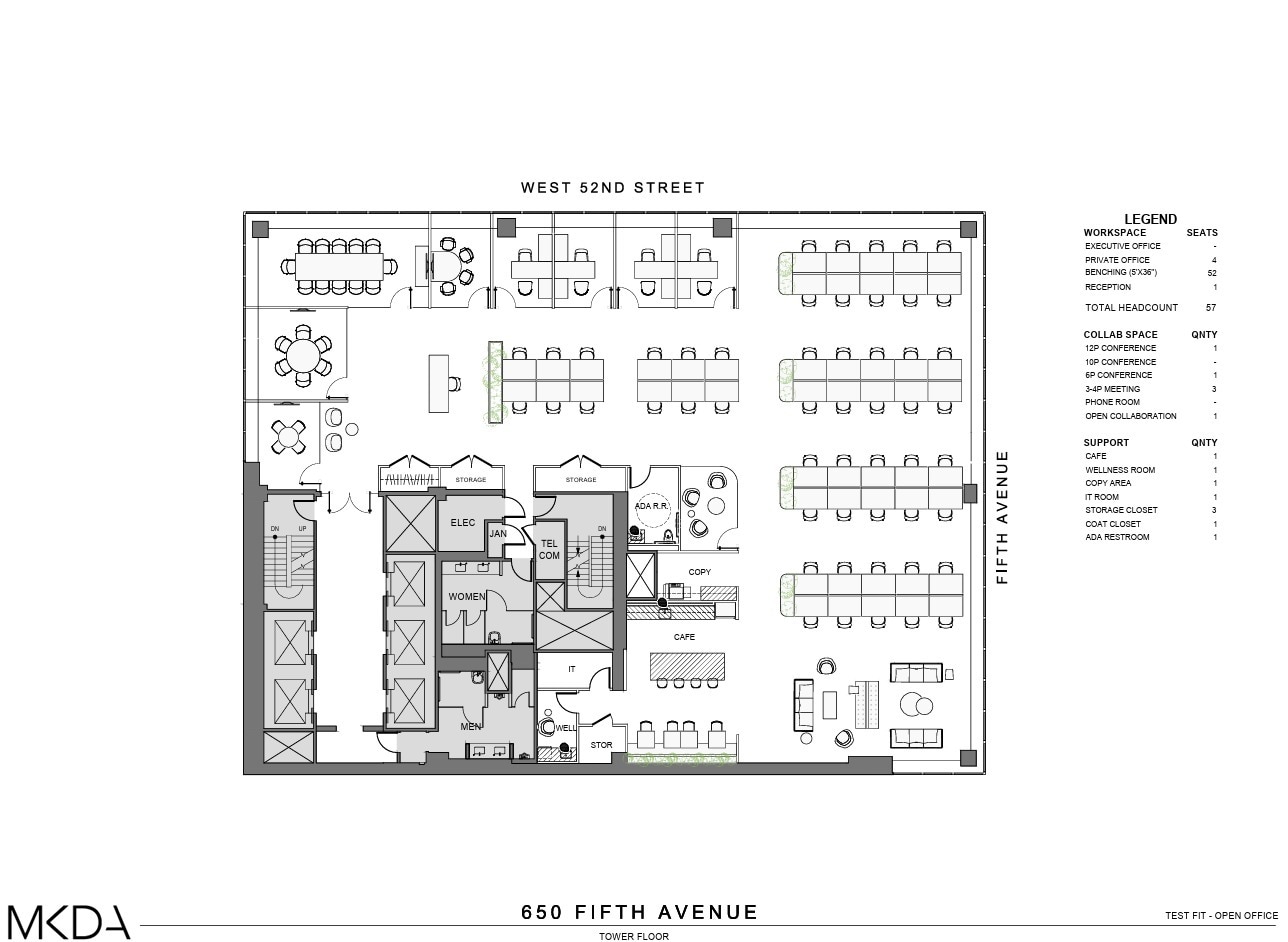 650 Fifth Ave, New York, NY for lease Floor Plan- Image 1 of 3