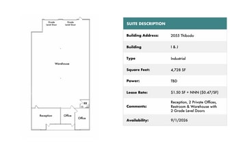 1930 Watson Way, Vista, CA for lease Floor Plan- Image 1 of 1