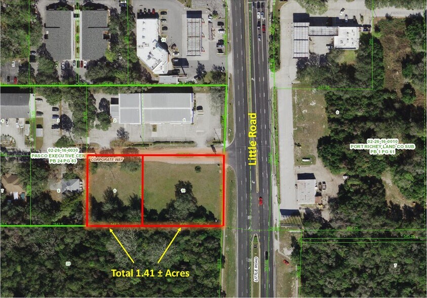 8430 Corporate Way, New Port Richey, FL for sale - Plat Map - Image 2 of 8