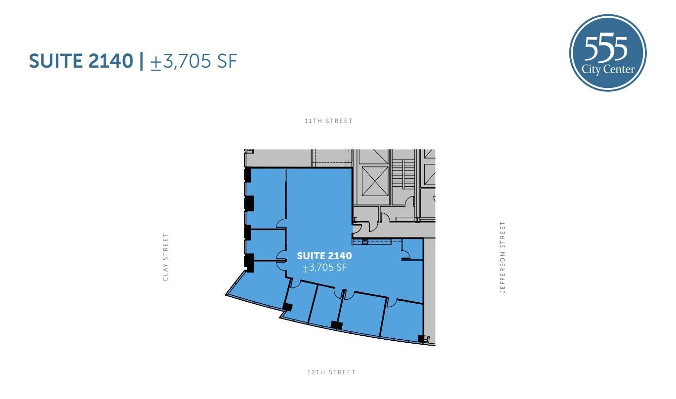 555 12th St, Oakland, CA for lease Floor Plan- Image 1 of 1