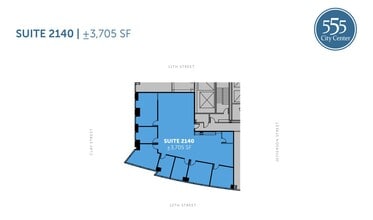 555 12th St, Oakland, CA for lease Floor Plan- Image 1 of 1