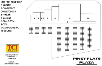 5674 Highway 11 E, Piney Flats, TN for lease Site Plan- Image 1 of 1