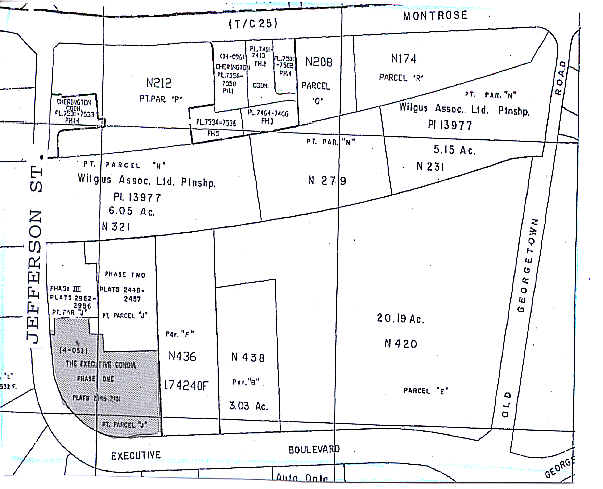 6125-6161 Executive Blvd, Rockville, MD for lease - Plat Map - Image 2 of 11