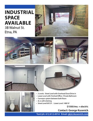 More details for 3 Walnut St, Pittsburgh, PA - Industrial for Lease