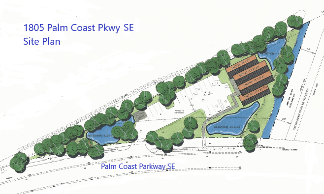 1805 SE Palm Coast Pky, Palm Coast, FL for sale Site Plan- Image 1 of 4