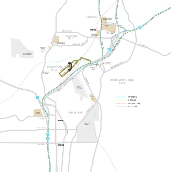 225 Ottley Dr NE, Atlanta, GA for lease - Site Plan - Image 3 of 13