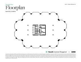 10180 101 St NW, Edmonton, AB for lease Floor Plan- Image 1 of 1