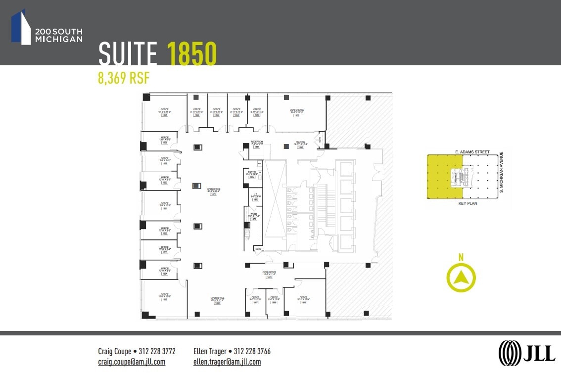 200 S Michigan Ave, Chicago, IL for lease Floor Plan- Image 1 of 1