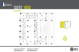 200 S Michigan Ave, Chicago, IL for lease Floor Plan- Image 1 of 1