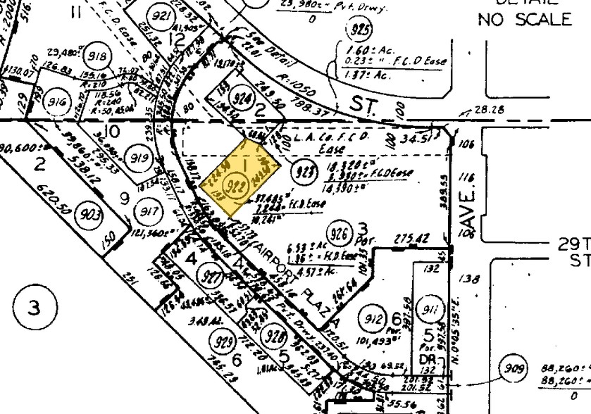 4811 Airport Plaza Dr, Long Beach, CA for lease - Plat Map - Image 2 of 20