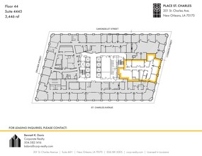 201 St. Charles Ave, New Orleans, LA for lease Site Plan- Image 1 of 1