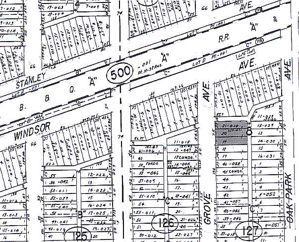 3245 Grove Ave, Berwyn, IL for sale Plat Map- Image 1 of 1