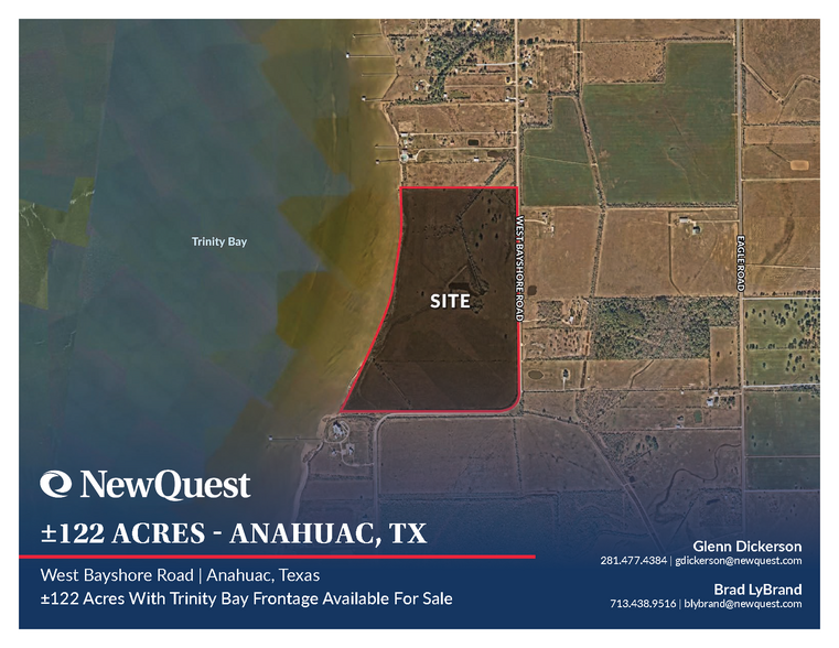 0 W Bayshore Rd., Anahuac, TX for sale - Aerial - Image 1 of 7