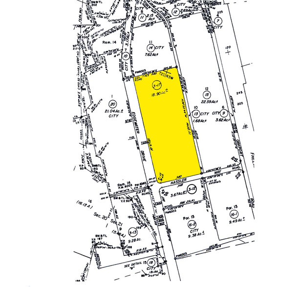 7200-7240 Edgewater Dr, Oakland, CA for lease - Plat Map - Image 3 of 17