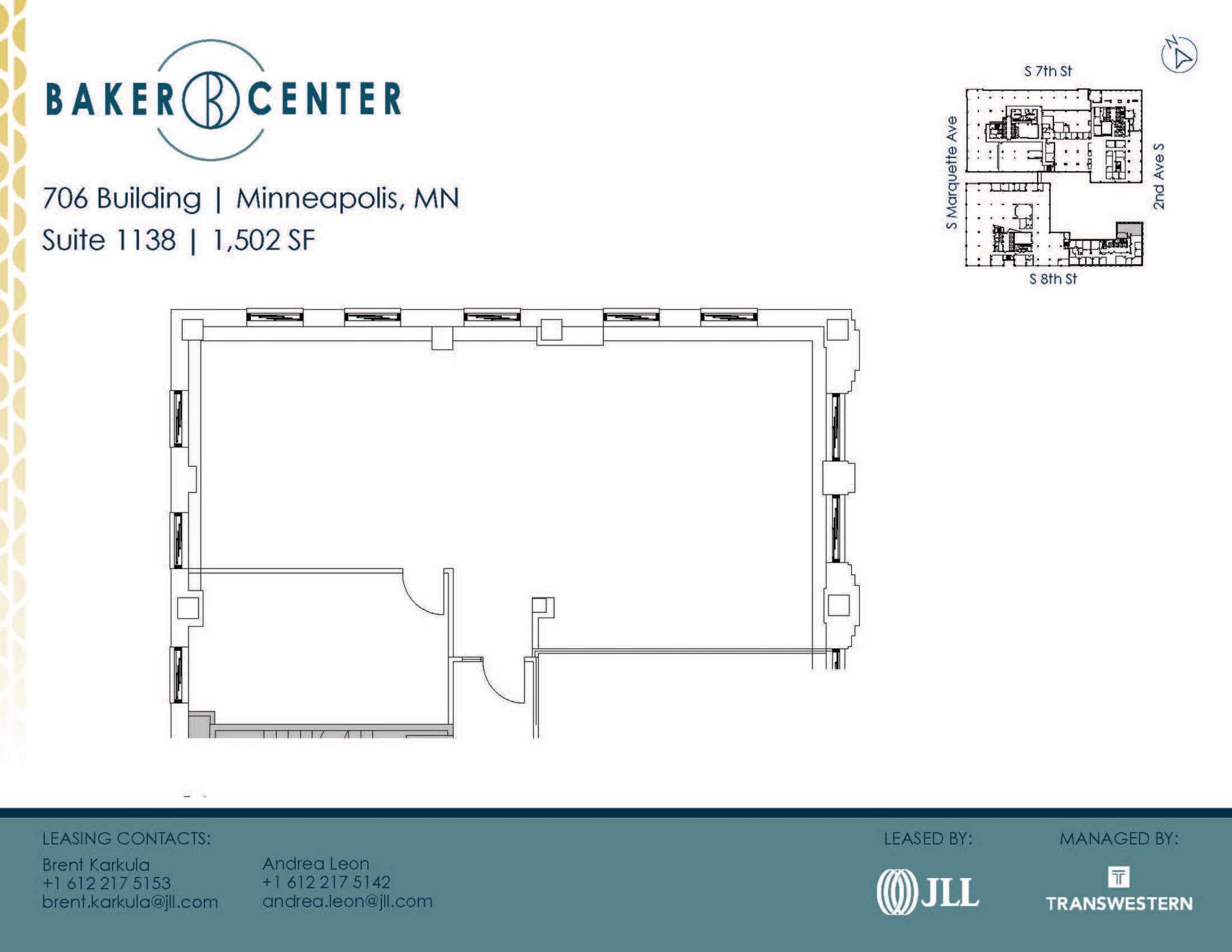 733 Marquette Ave, Minneapolis, MN for lease Floor Plan- Image 1 of 1