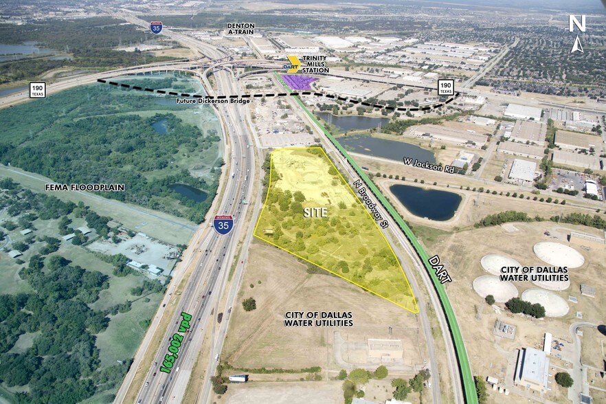 I-35 & Jackson Rd @ Jackson road, Carrollton, TX for sale - Primary Photo - Image 1 of 5