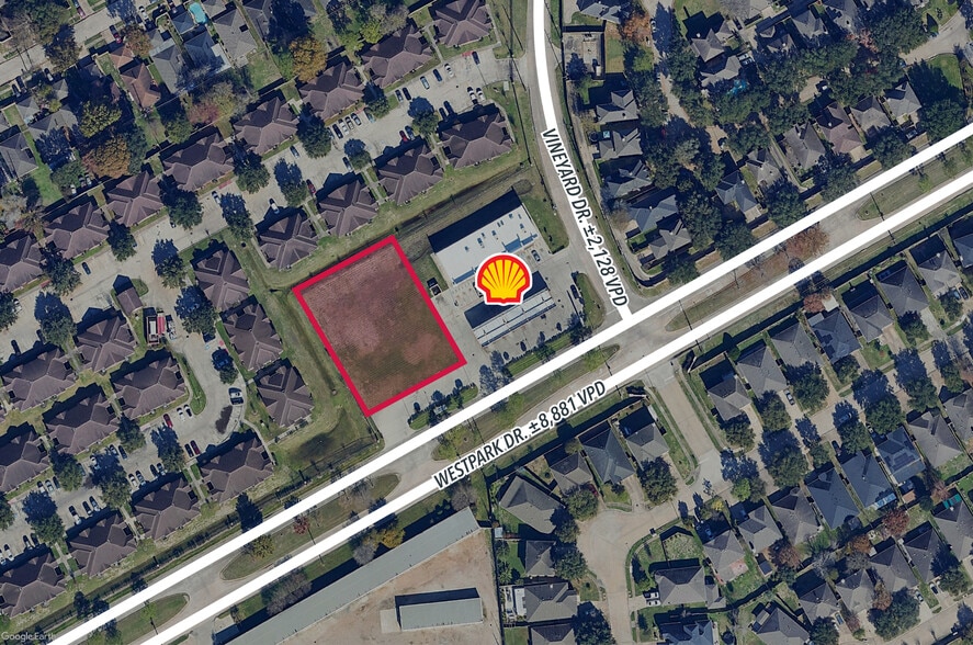 16116 Westpark Dr, Houston, TX for lease - Aerial - Image 3 of 4