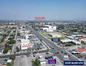 333 E Foothill Blvd, Rialto, CA - aerial  map view - Image1