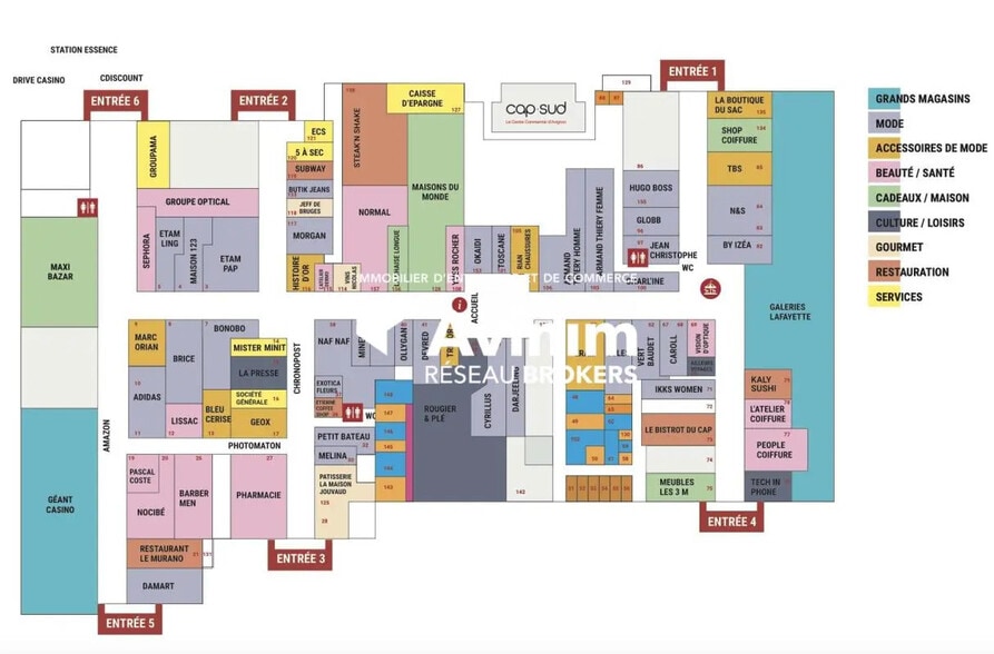 Retail in Avignon for lease - Site Plan - Image 1 of 2