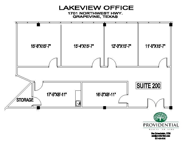 1705 W Northwest Hwy, Grapevine, TX for lease Floor Plan- Image 1 of 1