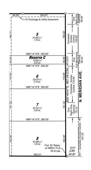 Meridian & 53rd St. S of SWc, Wichita, KS for sale - Building Photo - Image 2 of 3