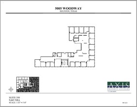 5005 Woodway Dr, Houston, TX for lease Floor Plan- Image 1 of 1